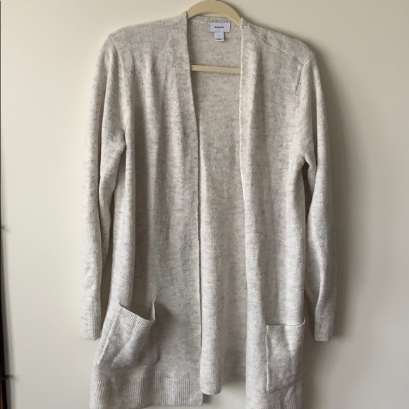 Old Navy Sweaters - Light Gray Cardigan
